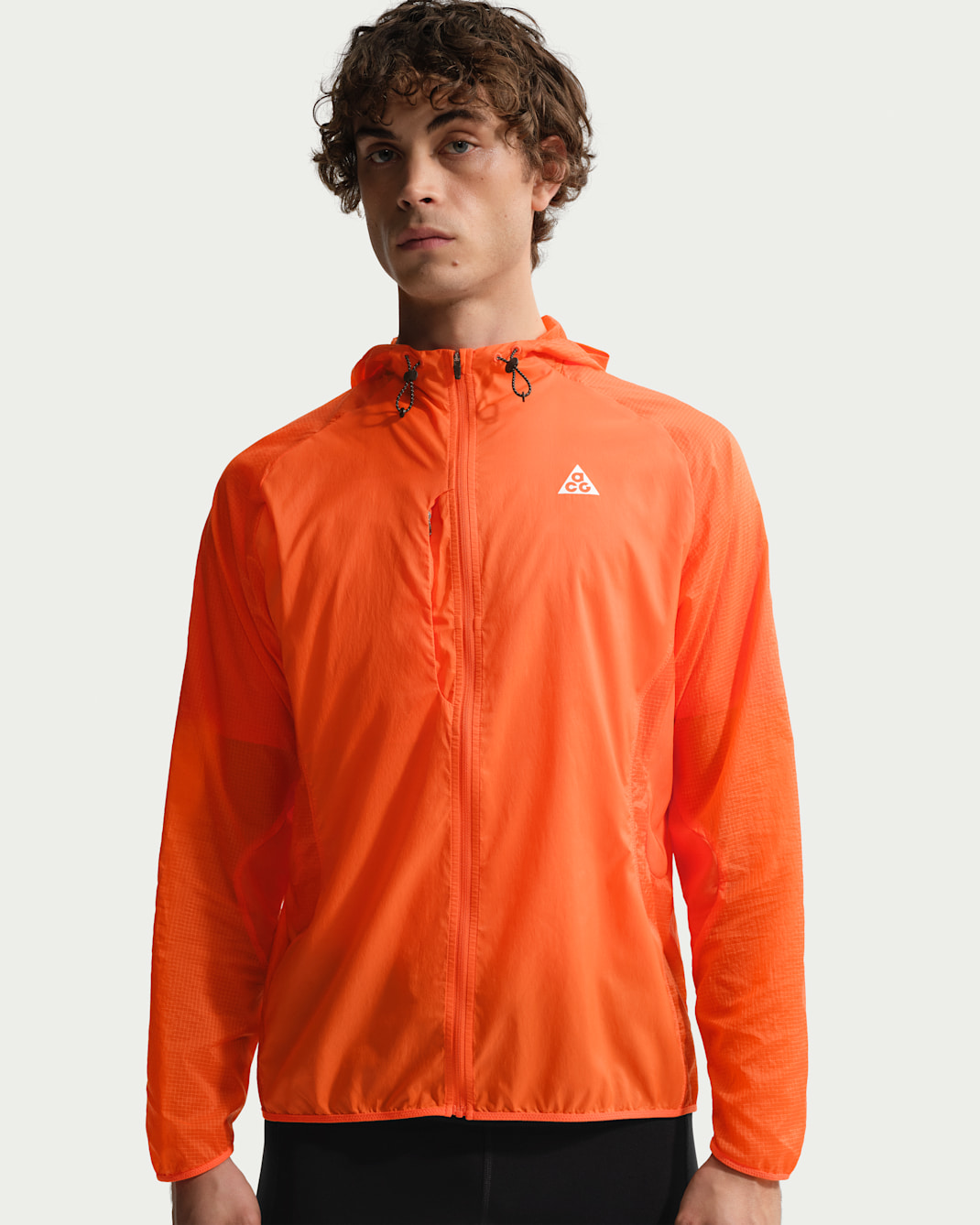 Nike ACG "Aireez" Traillaufjacke (Herren) - Safety Orange/Safety Orange/Summit White