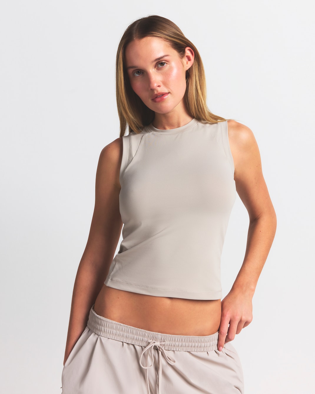 NikeSKIMS Airy Women's Muscle T-Shirt - NSKM STONE