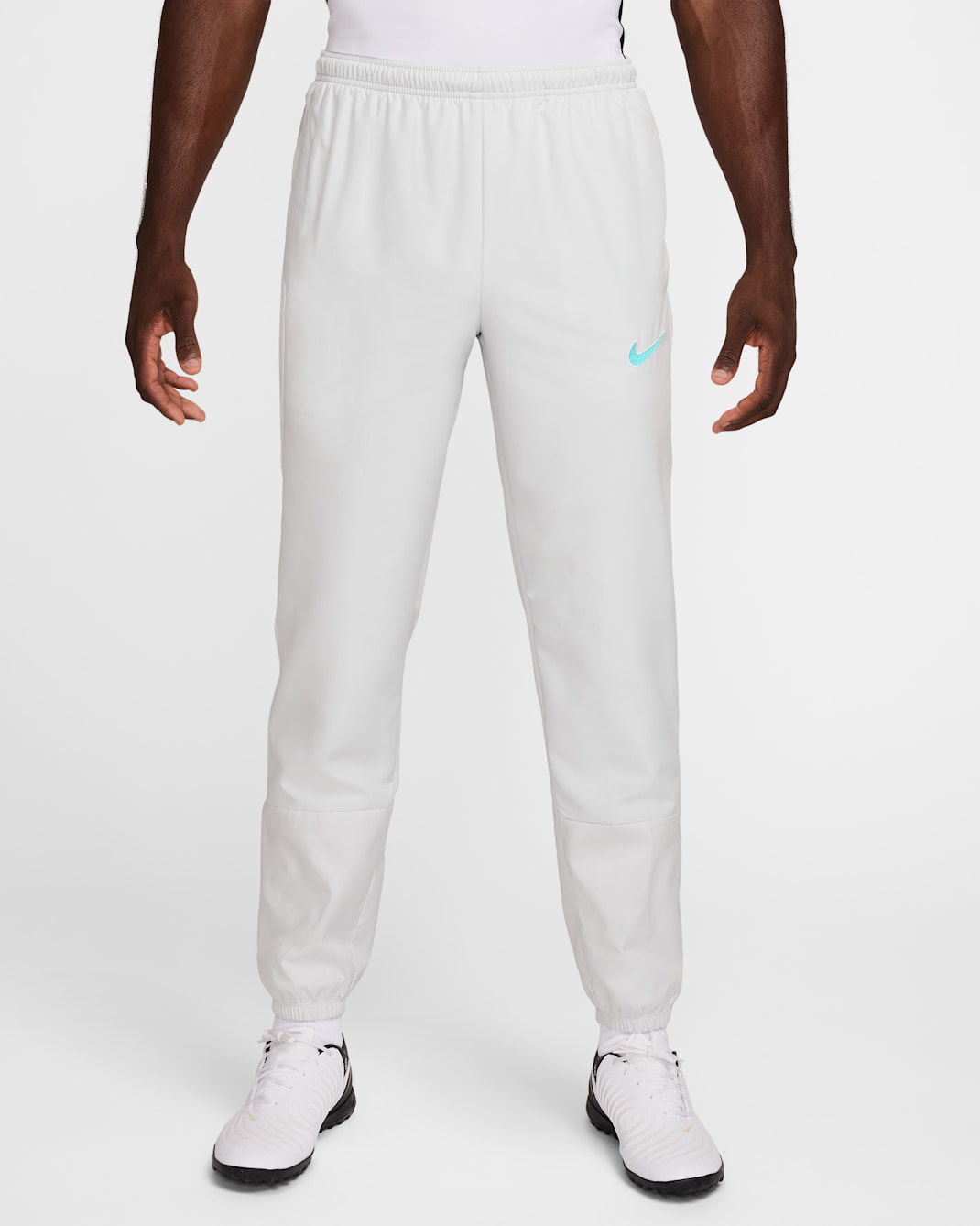 Nike Academy+ Men's Repel Soccer Pants - Photon Dust/Dynamic Turquoise