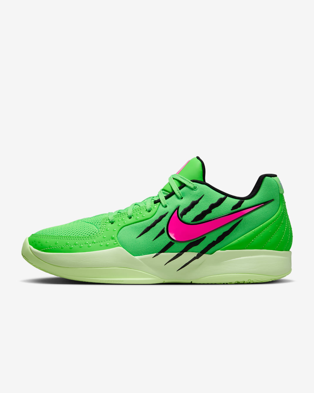Tenis de básquetbol JA 2 - Verde strike/Negro/Voltio ligero/Hiperrosa