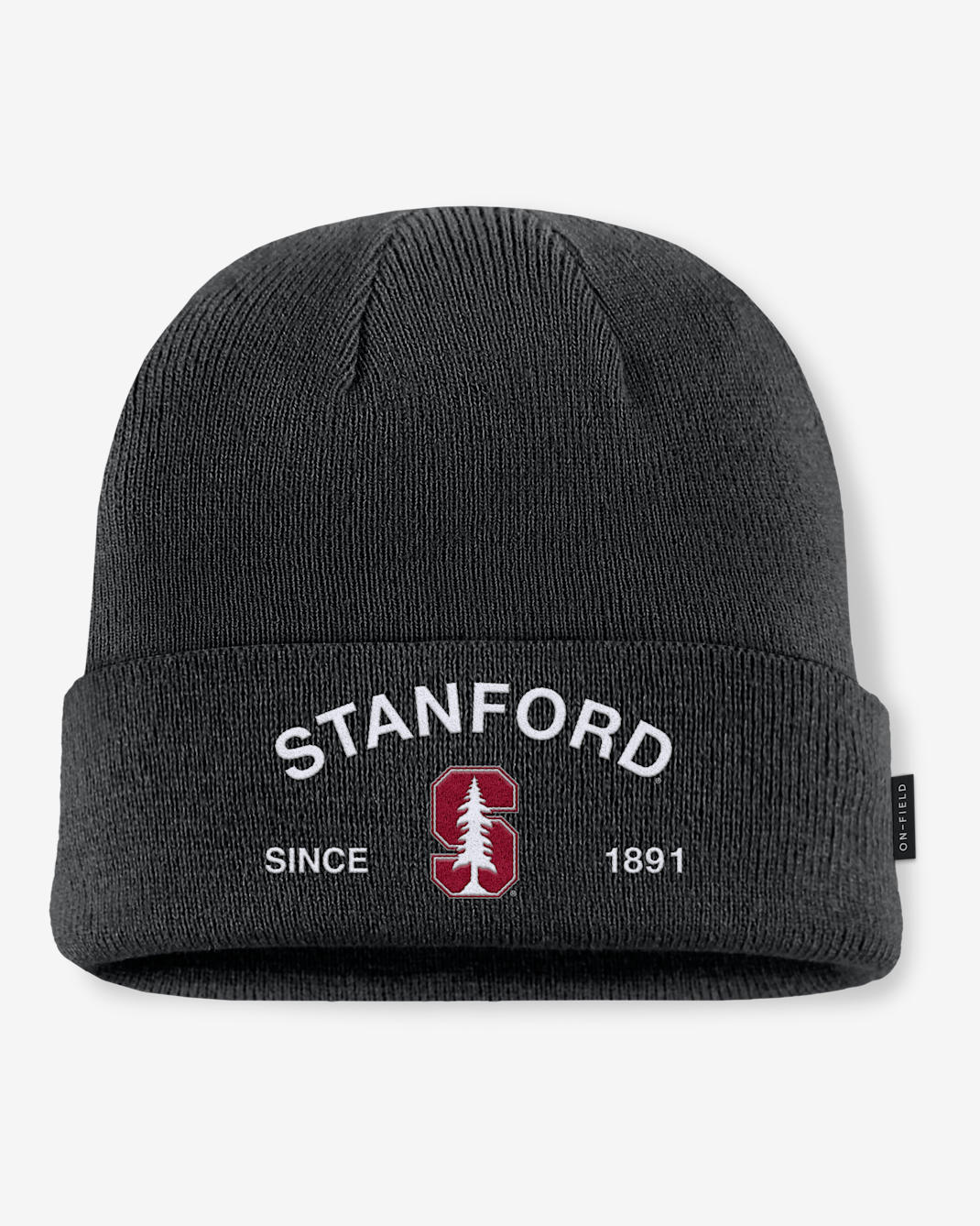 Stanford 2025 Military Appreciation Men's Nike College Cuffed Beanie - Black