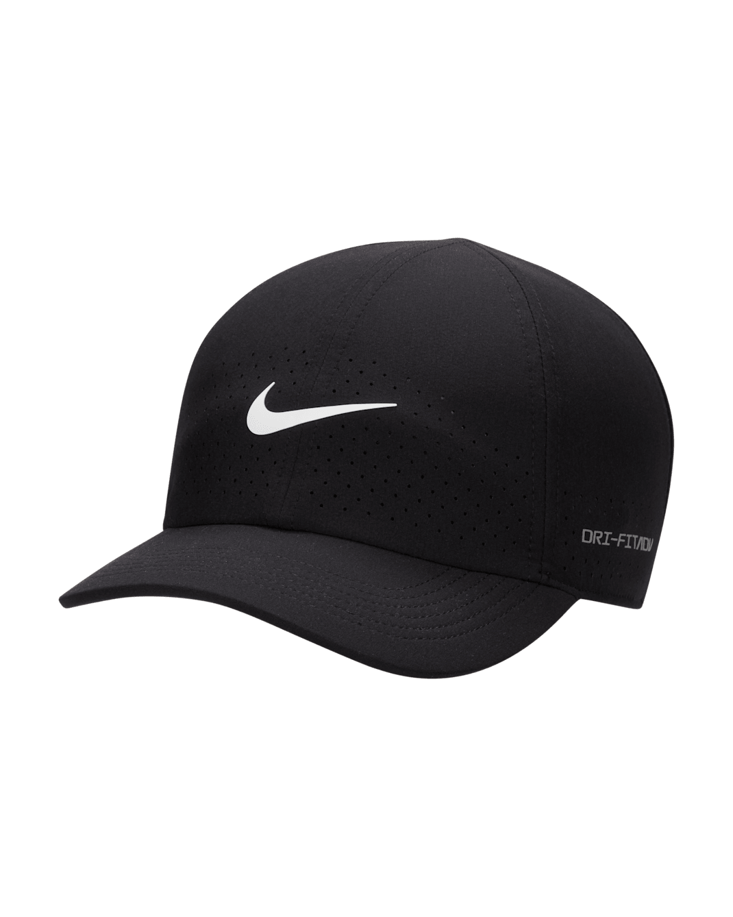 Nike Dri-FIT ADV Club Unstructured Tennis Cap - Black/White