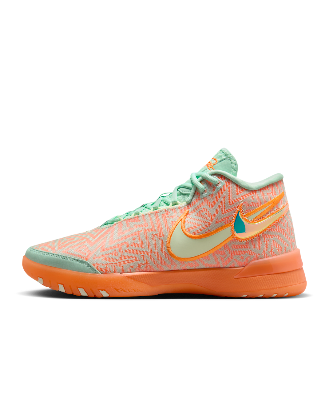 LeBron NXXT Genisus Basketball Shoes - Mint Foam/Volt Tint/Hyper Jade/Bright Citrus