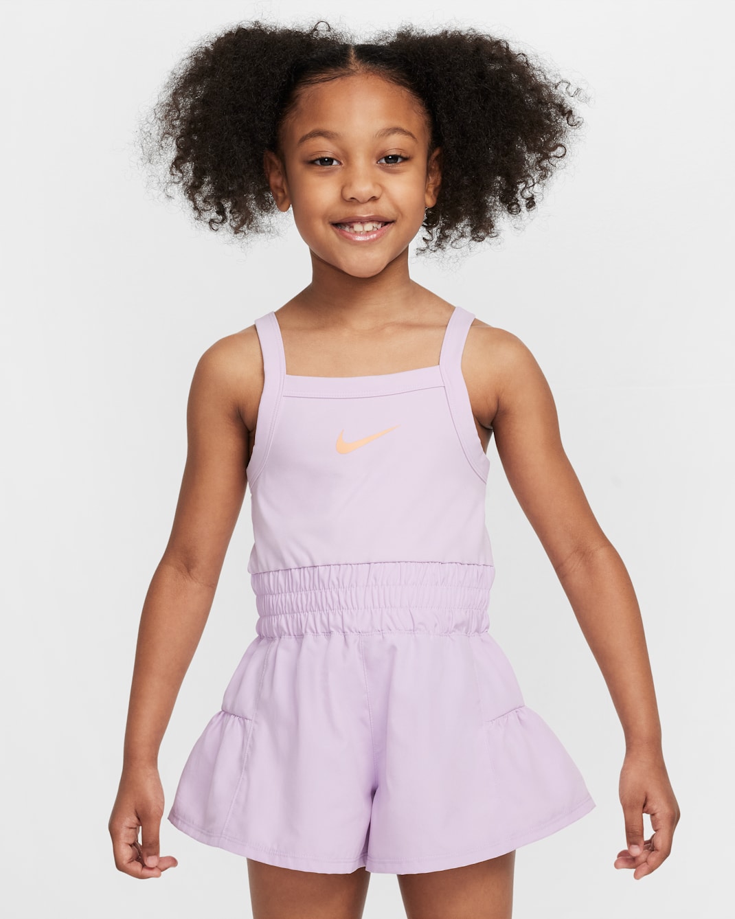 Enterito Runsie para niños talla pequeña Nike Dri-FIT Sunny Swoosh - Muñeca