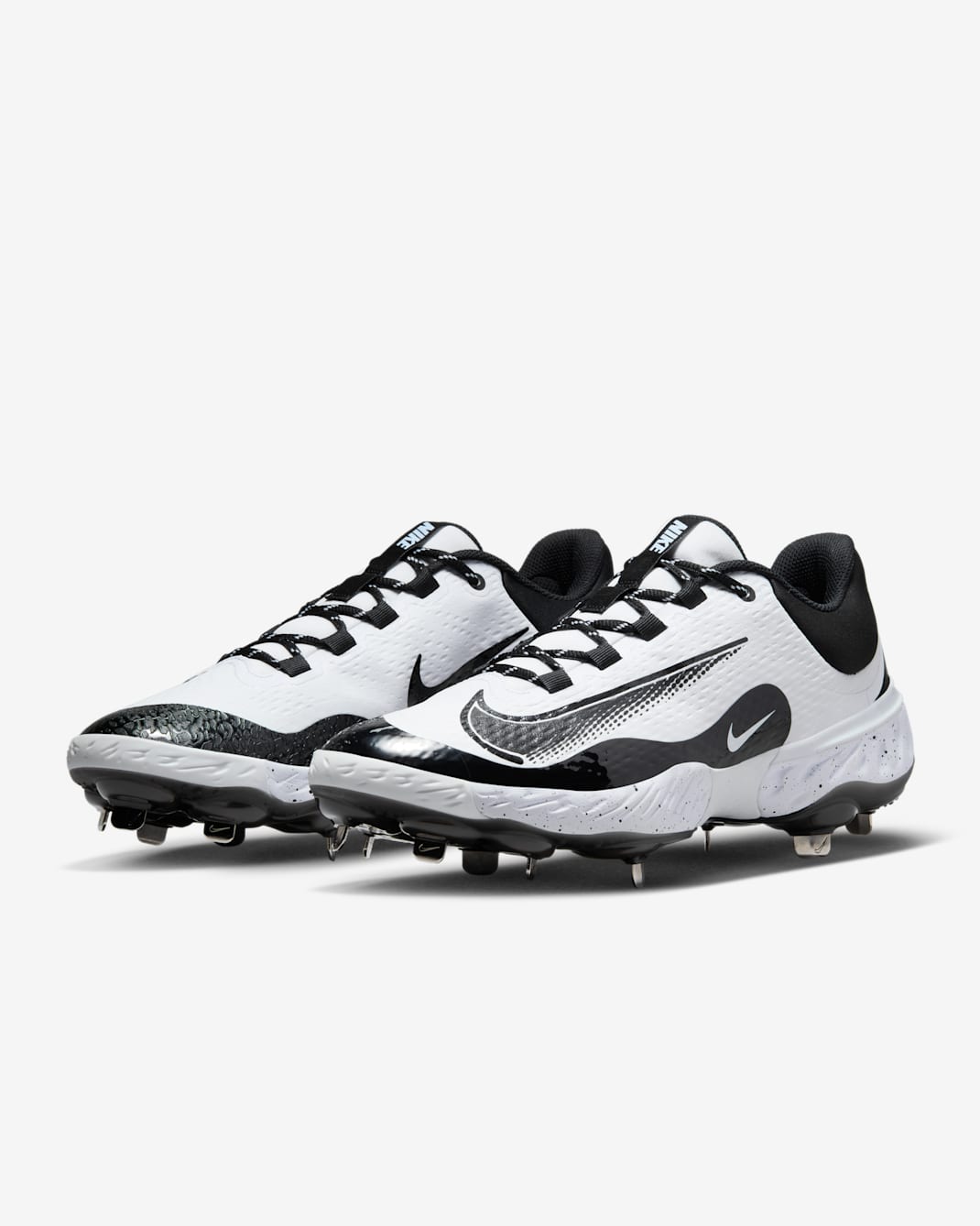 Nike Alpha Huarache Elite 4 Low Men's Baseball Cleats Blanco/Negro {8 - 41.5}
