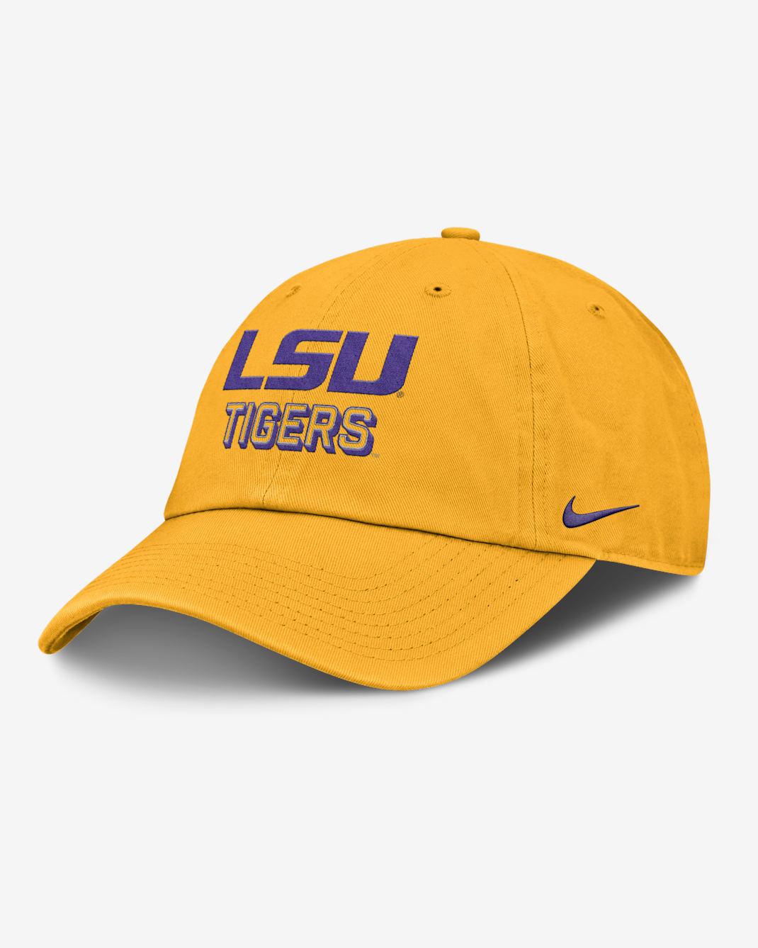 LSU On-Field Club Gameday Men's Nike College Adjustable Hat - Gold