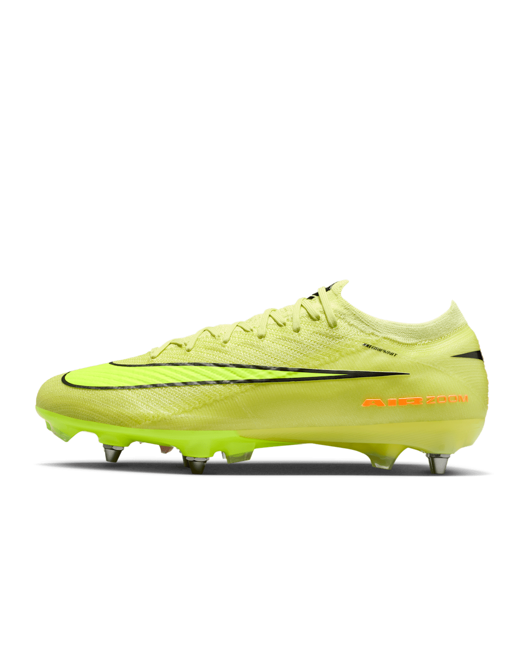 Chuteiras de futebol de perfil baixo para terreno mole Nike Mercurial Vapor 16 Elite - Limelight/Carmesim Hyper/Volt