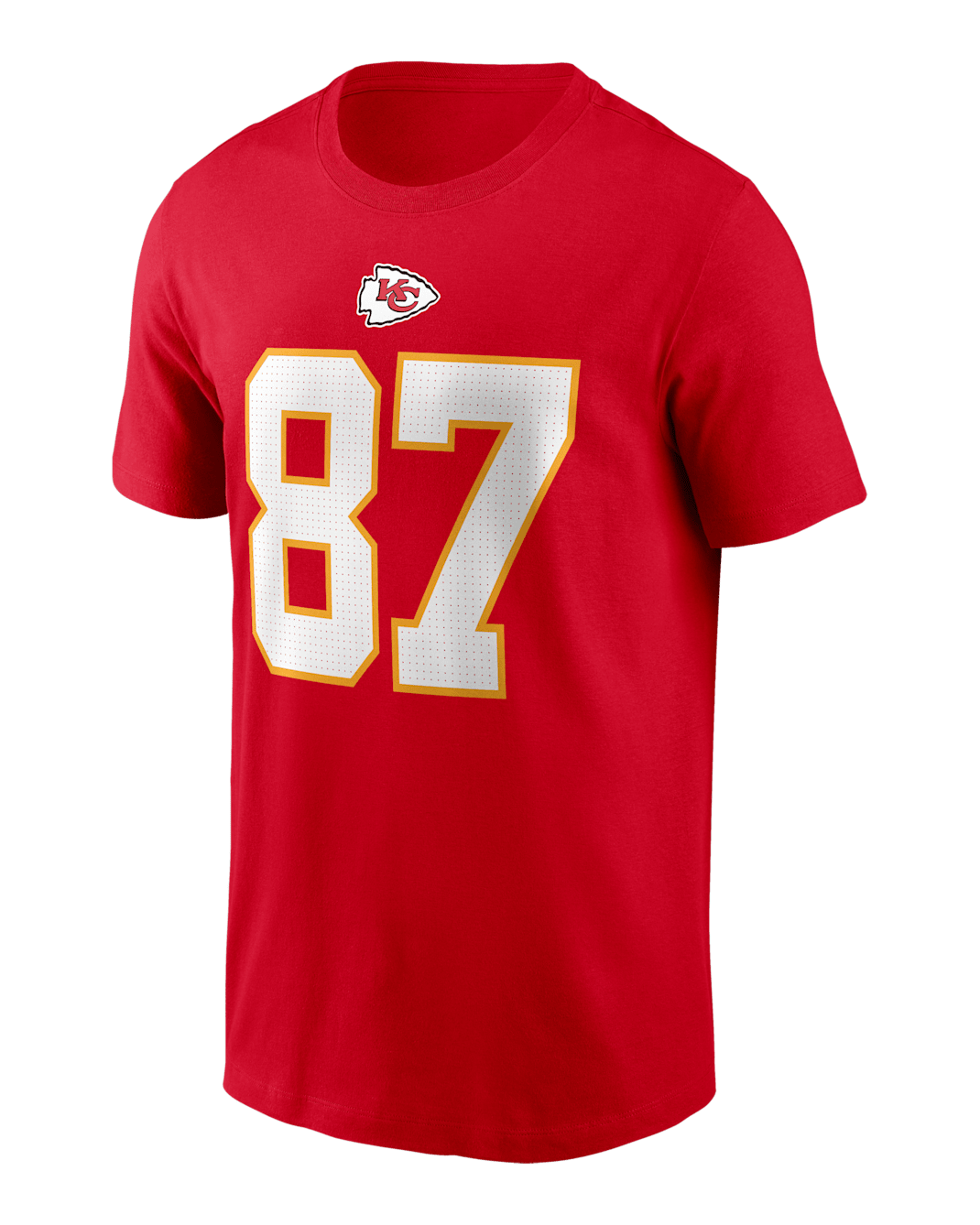 Travis Kelce Kansas City Chiefs Men's Nike NFL T-Shirt - Red