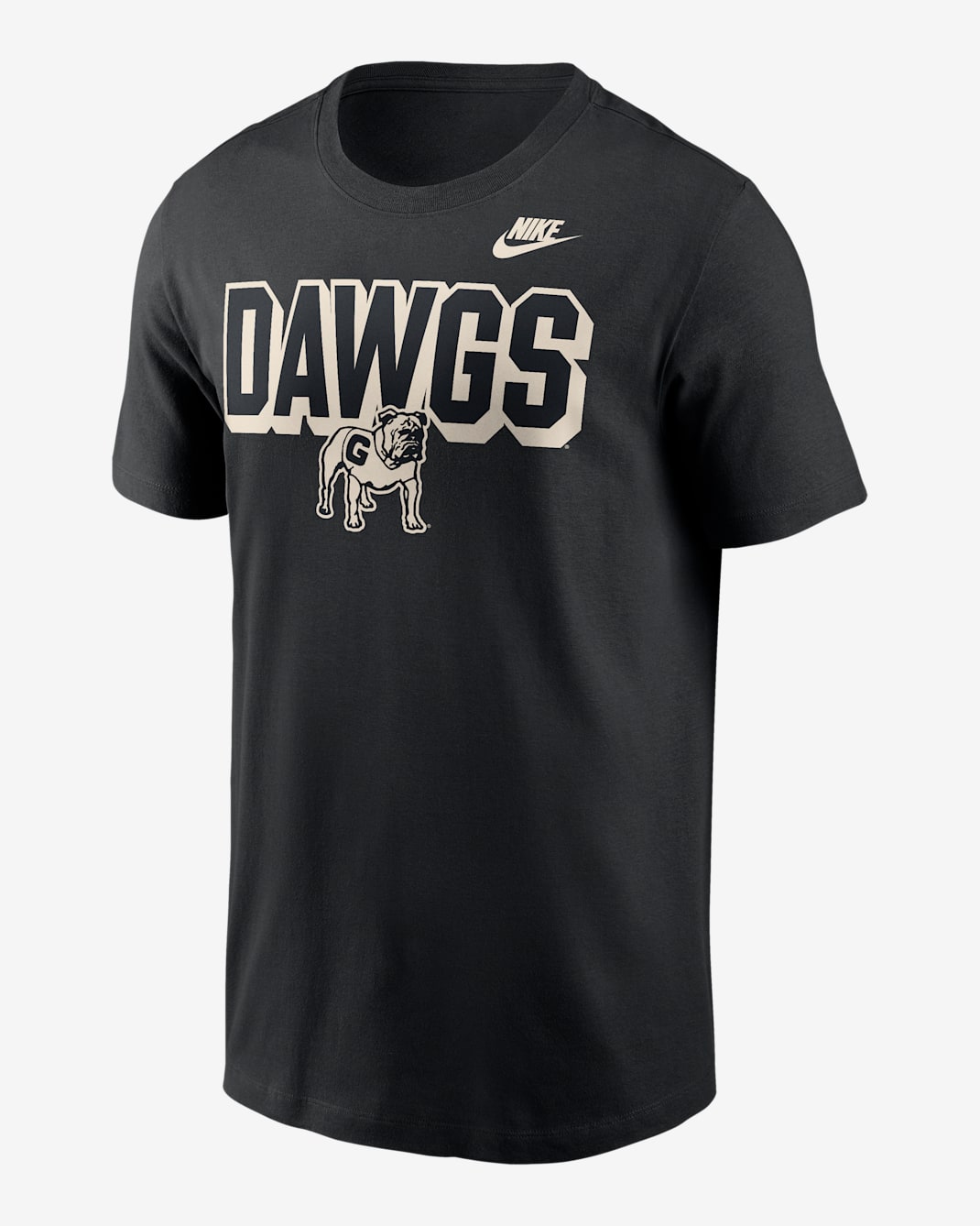 Georgia Team Bold Men's Nike College T-Shirt - Black