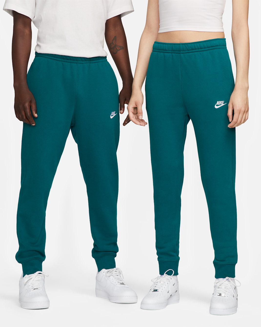 Nike Sportswear Club Fleece Joggers - Geode Teal/Geode Teal/White