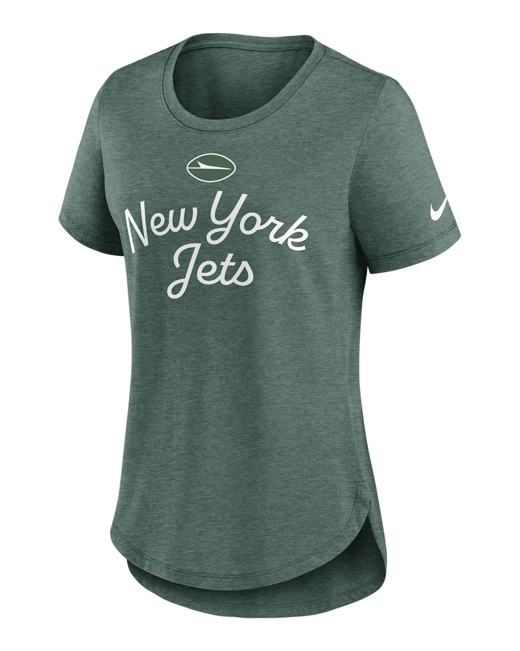 New York Jets Script Women's Nike NFL T-Shirt - Green