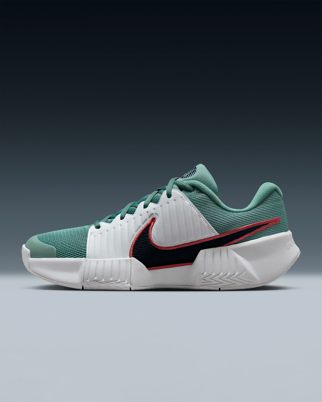 Nike GP Challenge Pro Men's Hard Court Tennis Shoes - Cannon/White/Adobe/Armory Navy