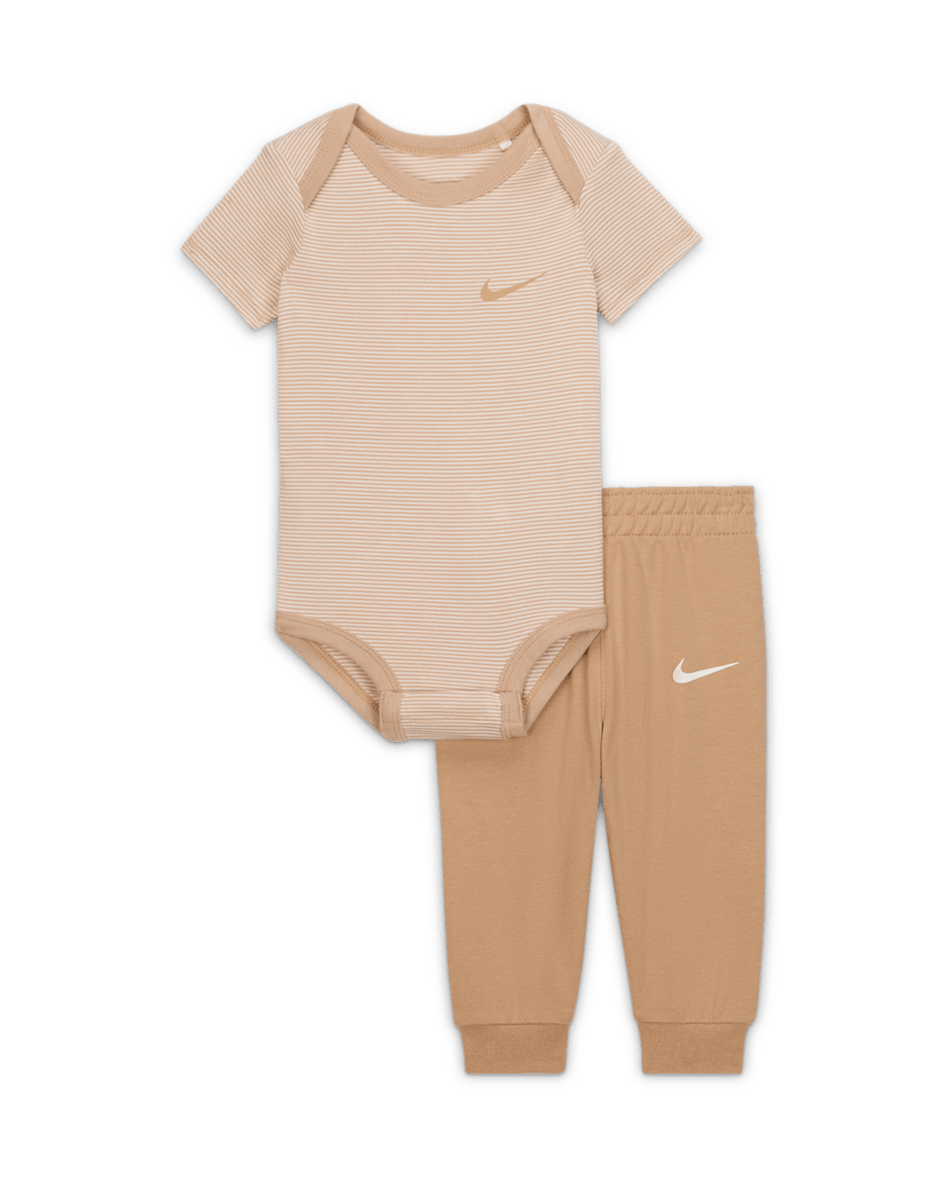 Conjunto de body y joggers a rayas para bebé (0-6M) Nike - Cáñamo