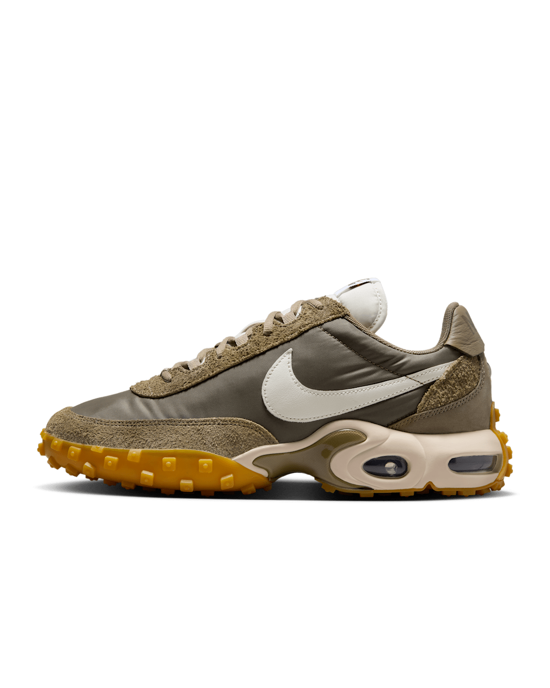 Tenis para hombre Nike Air Max Waffle SP - Oliva mate/Marrón claro goma/Vela