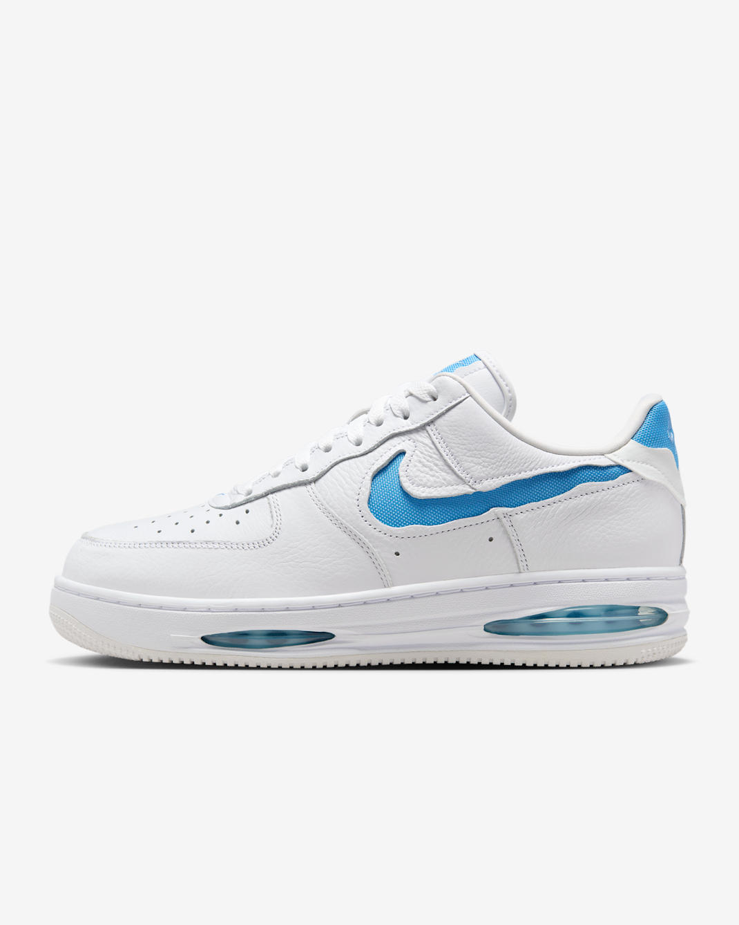 Nike Air Force 1 Low EVO Men's Shoes - White/Summit White/University Blue