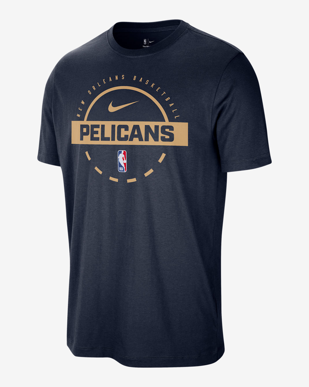 New Orleans Pelicans Men's Nike NBA Practice T-Shirt - College Navy