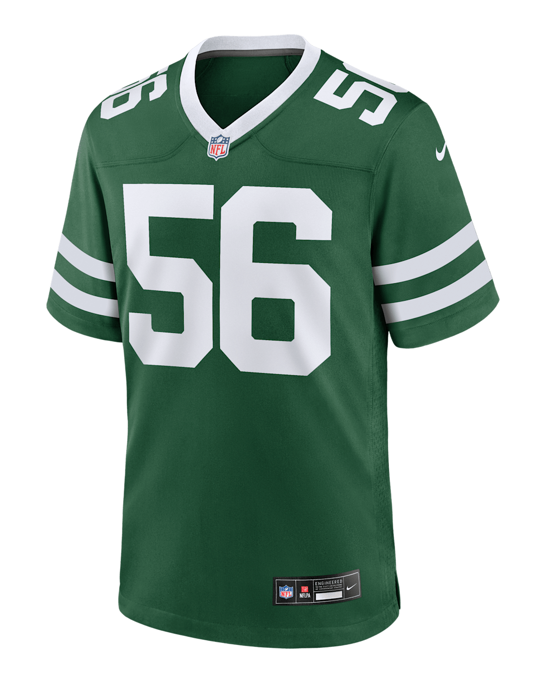 NFL New York Jets (Quincy Williams) Men's Game Football Jersey - Green