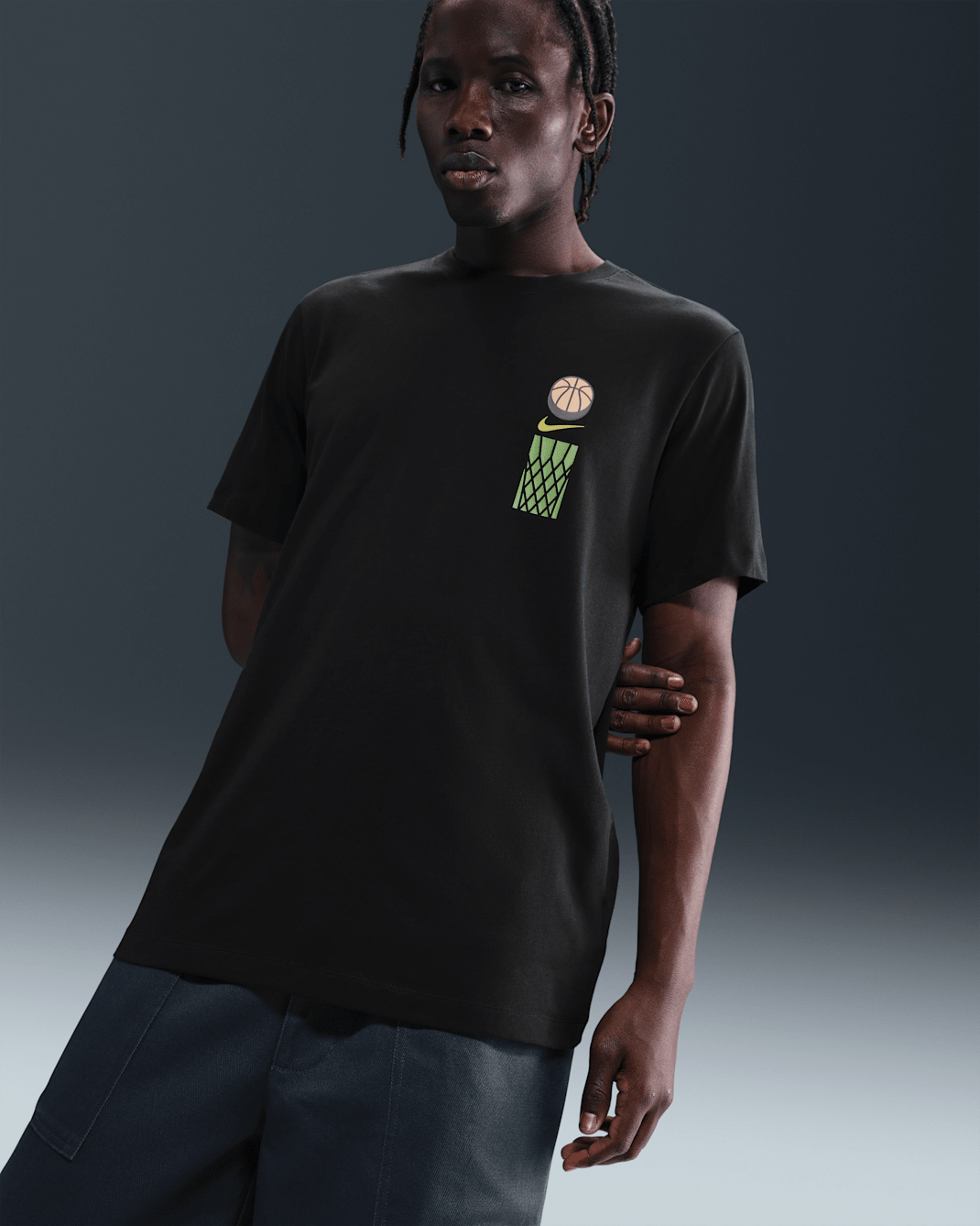Nike Men's T-Shirt - Black