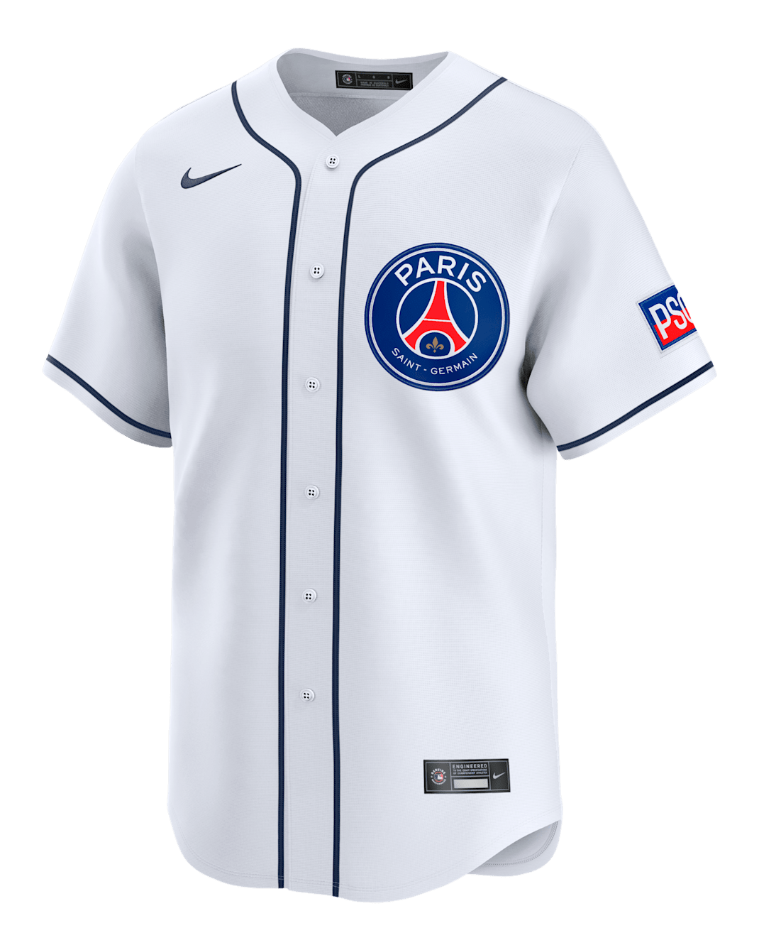 Paris Saint-Germain 2025 Men's Nike Dri-FIT ADV MLB Limited Jersey - White