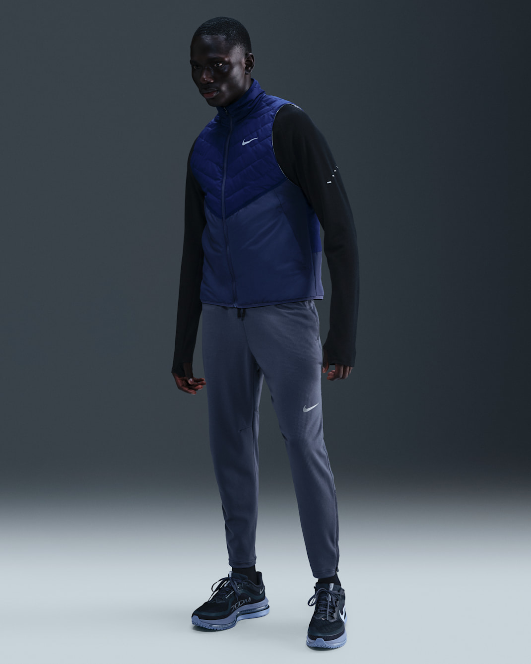 Nike Stride Dri-FIT knit hardloopbroek voor heren - Thunder Blue