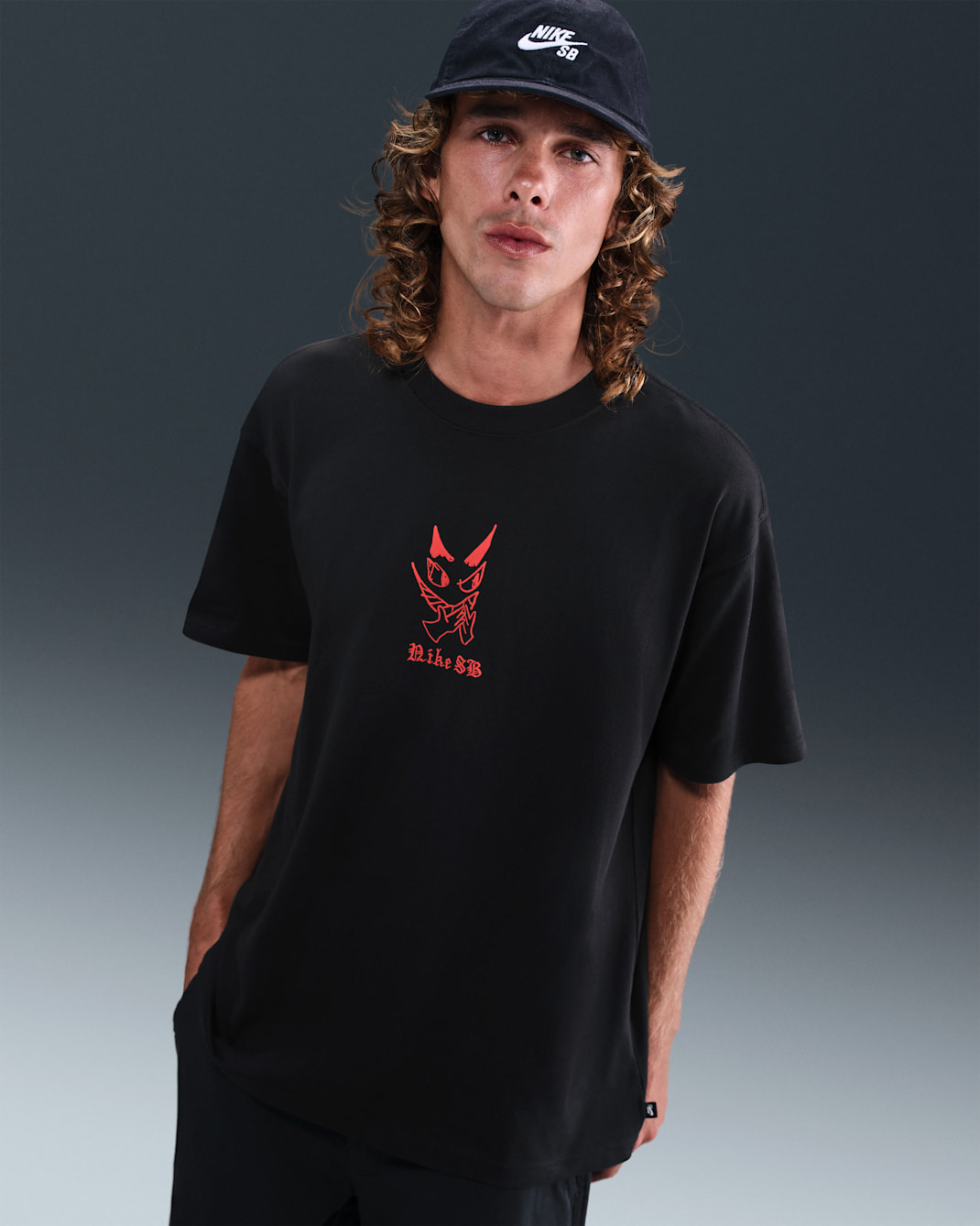 Nike SB Skate T-Shirt - Black