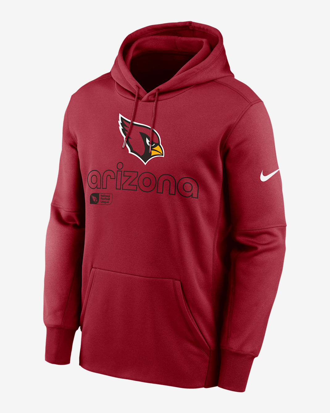 Arizona Cardinals Men’s Nike Therma NFL Pullover Hoodie - Red