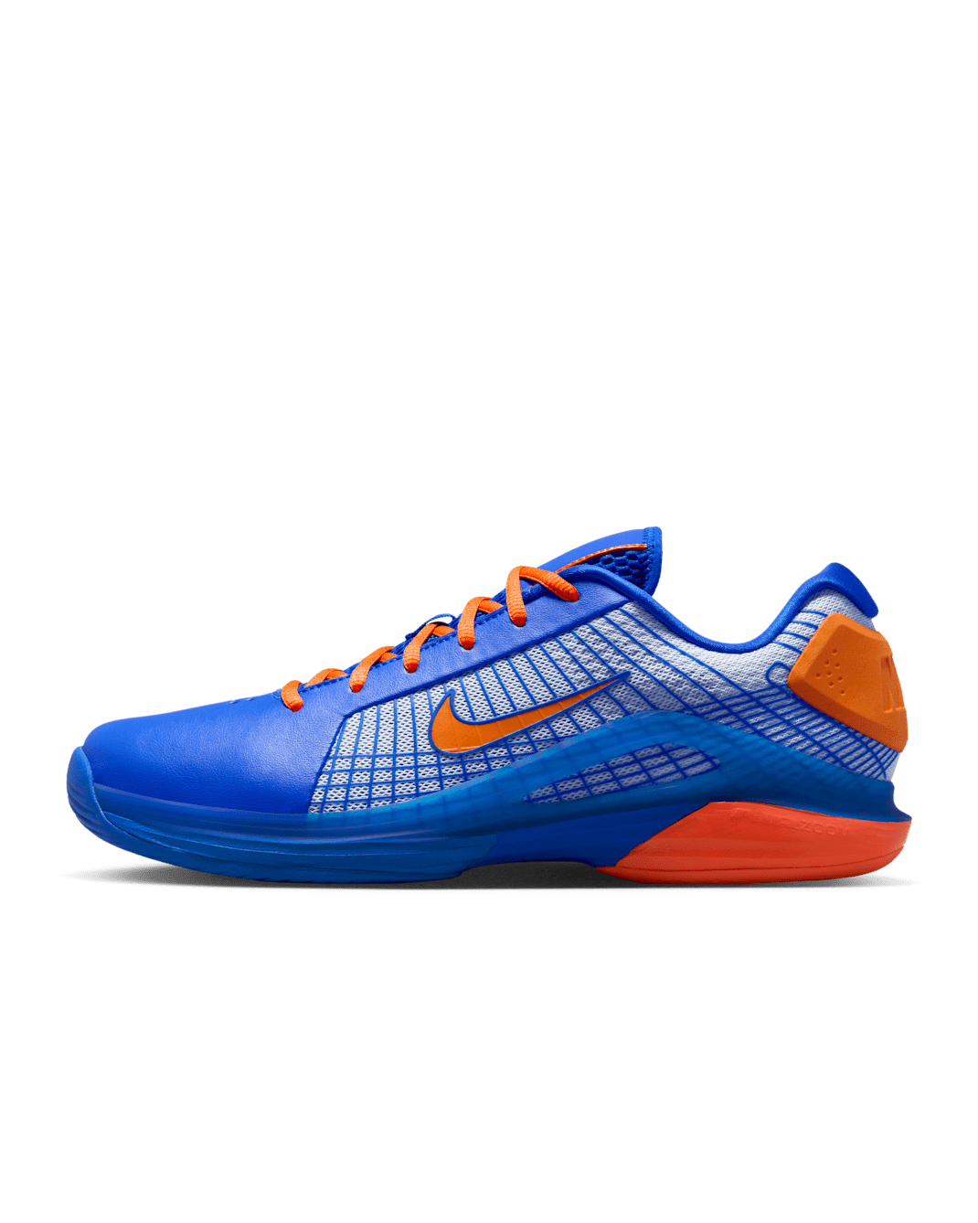 Chaussure de tennis pour surface dure Nike Vapor 12 Hypersmash pour homme - Racer Blue/Pure Platinum/Safety Orange