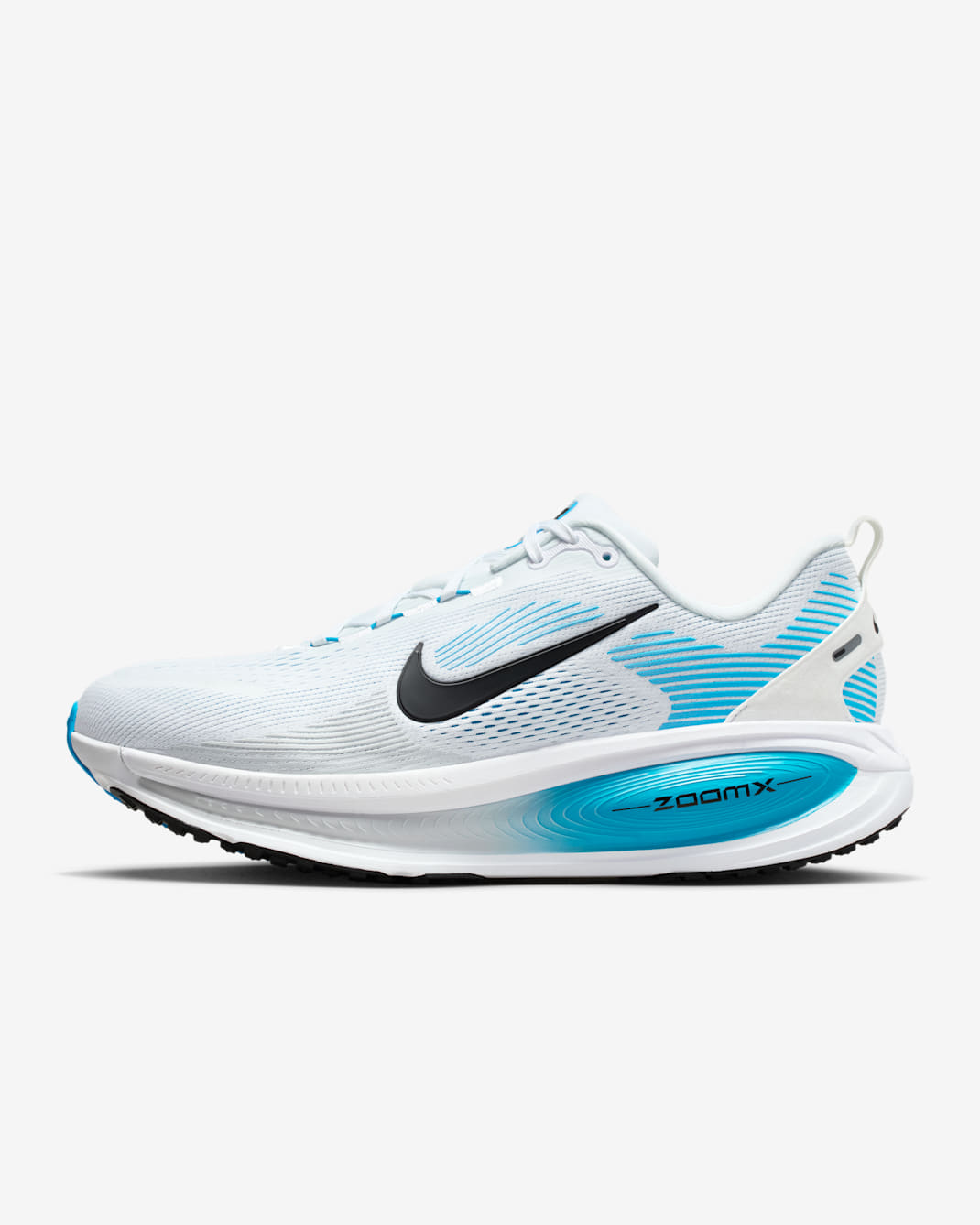 Nike Vomero 18 Men's Road Running Shoes (Extra Wide) - White/Blue Hero/Pure Platinum/Black