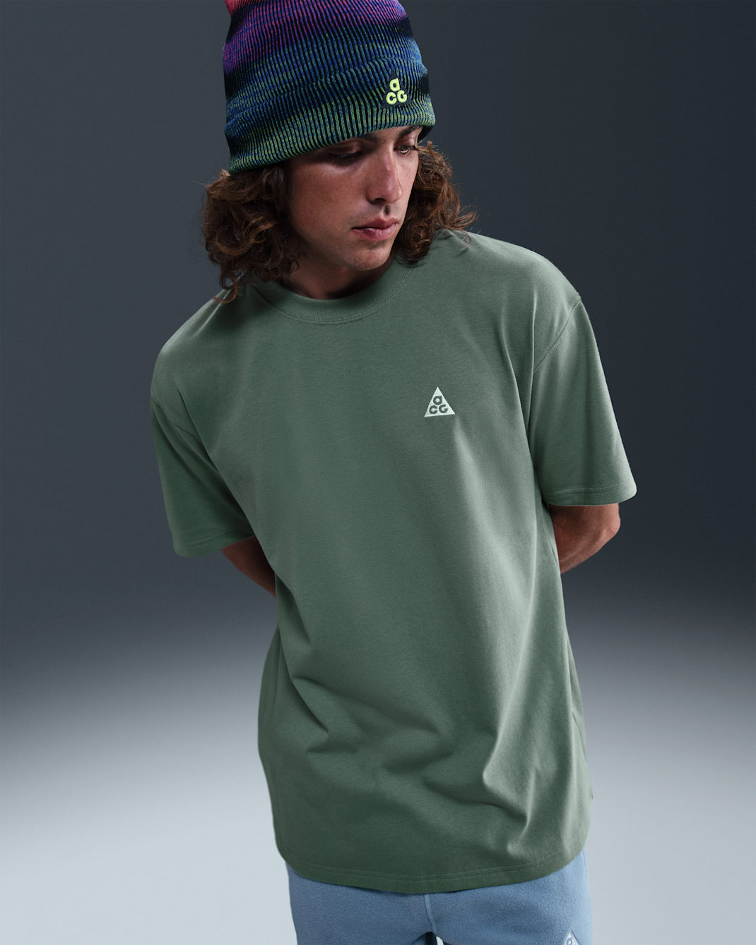 Nike ACG Men's Max90 T-Shirt - Clay Green