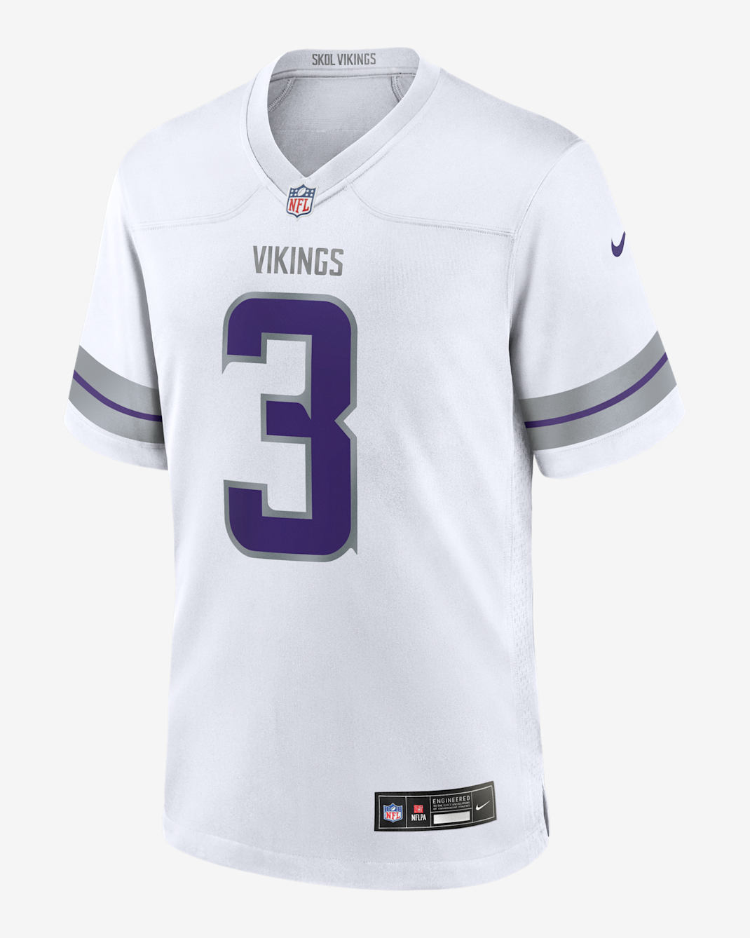 Jordan Addison Minnesota Vikings Men's Nike NFL Game Jersey - White