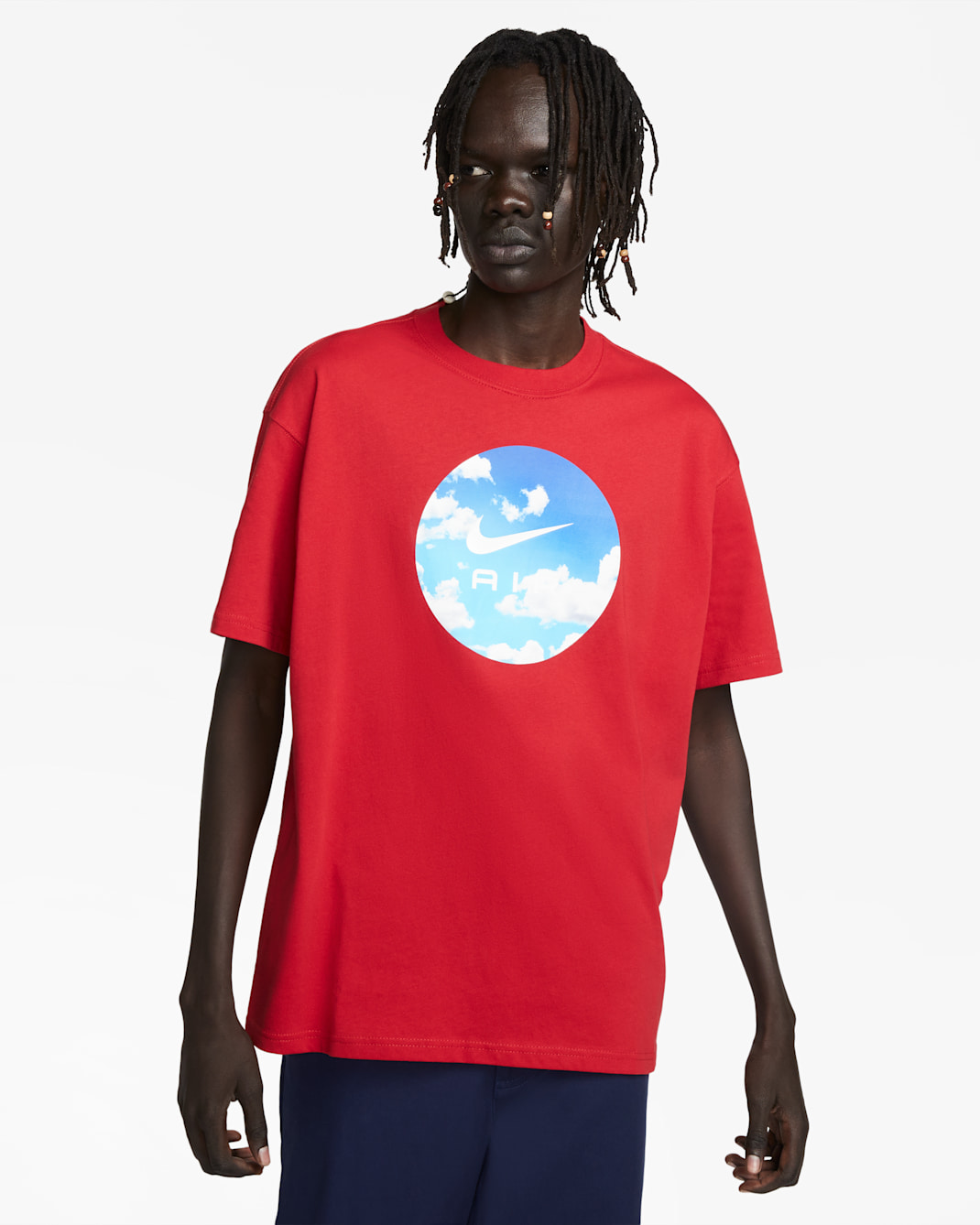 Nike Sportswear Men's Max90 T-Shirt - Gym Red