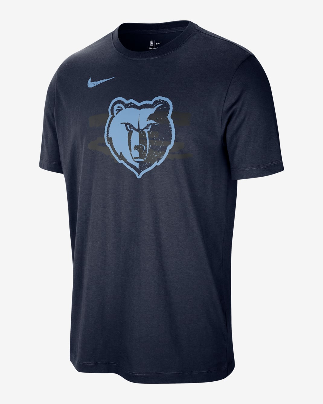 Memphis Grizzlies Courtside Men's Nike NBA T-Shirt - College Navy