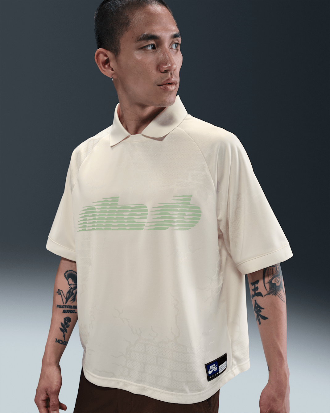 Nike SB Dri-FIT 提花滑板長袖上衣 - Sail