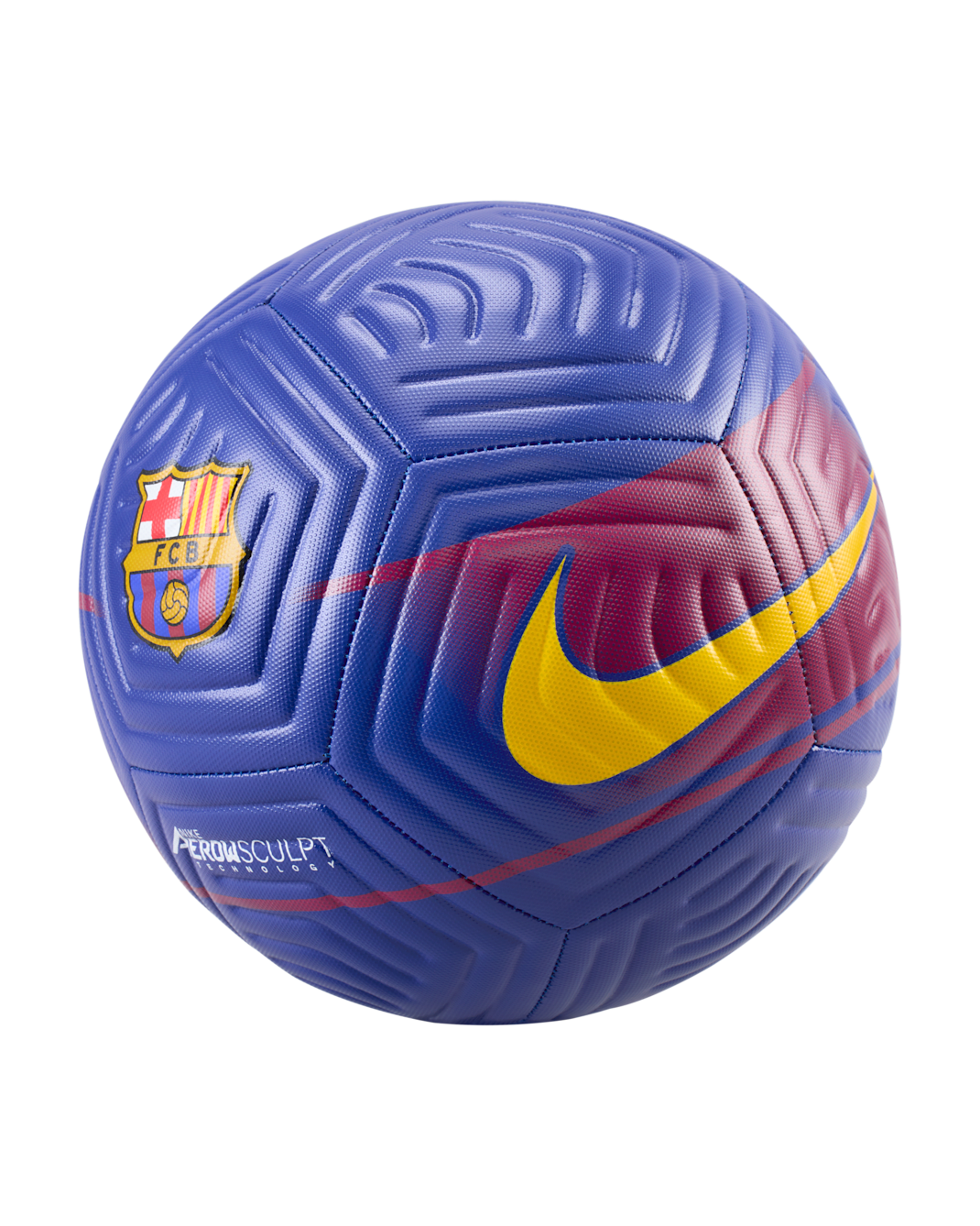 Barcelona 2025/2026 Nike Academy Ball - Deep Royal Blue/Noble Red/Amarillo
