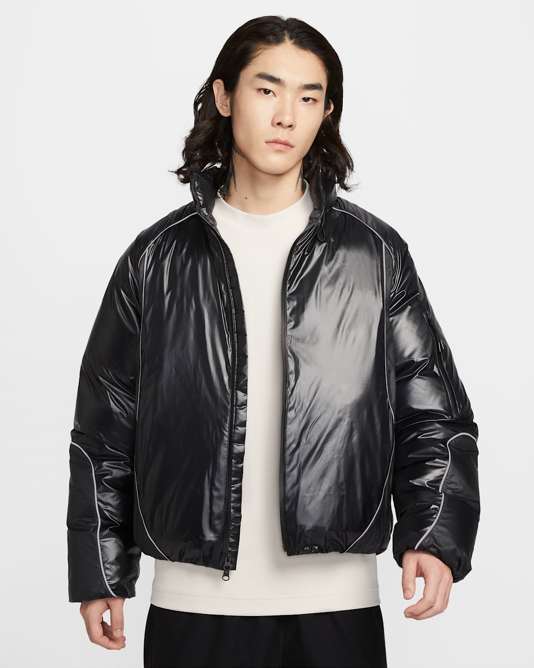 Nike Tech Men's Bubble Jacket - Black/Anthracite/Iron Grey/Black