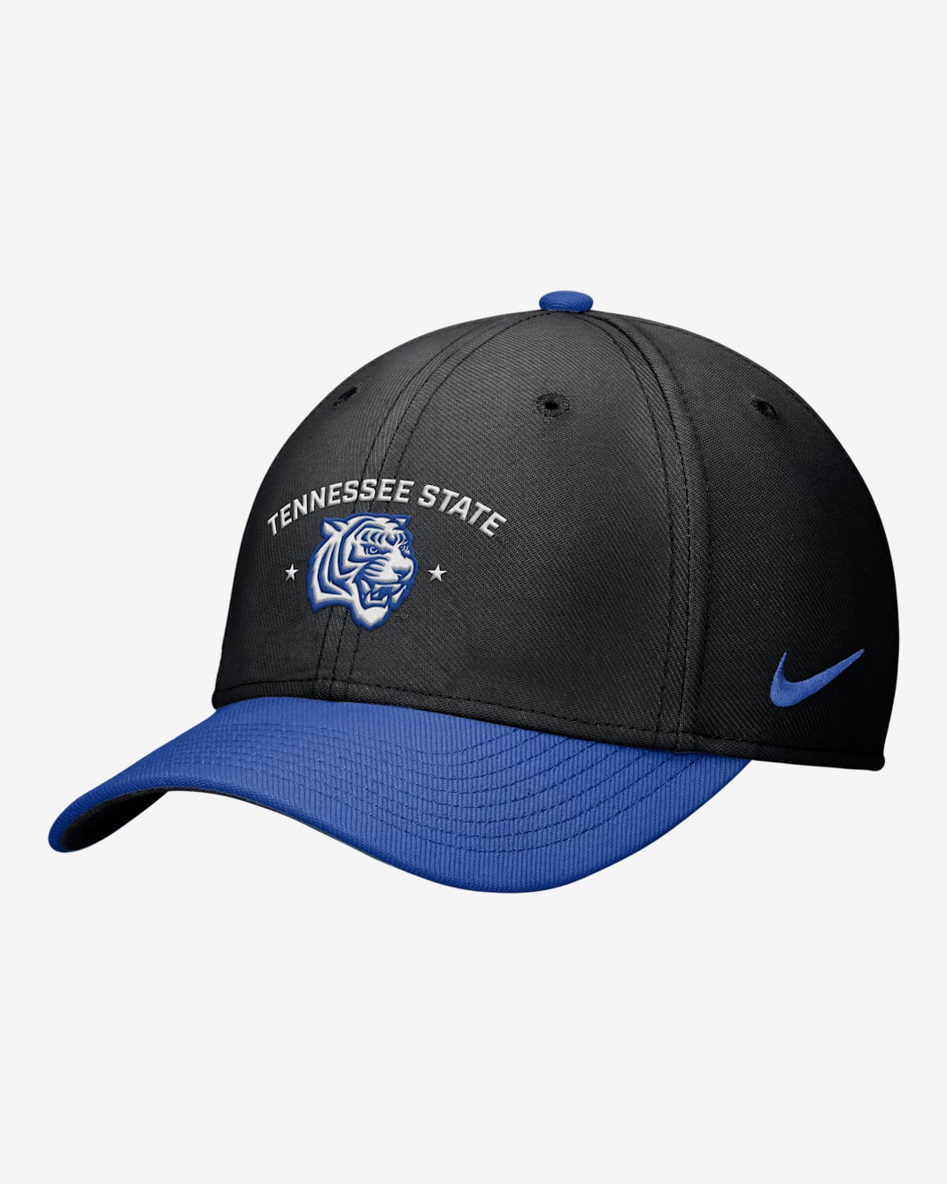 Nike Rise College (Tennessee State University) Dri-FIT SwooshFlex Cap - Black