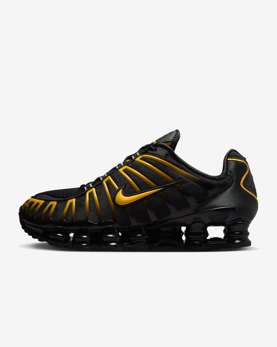 Nike Shox TL Men's Shoes - Black/University Gold