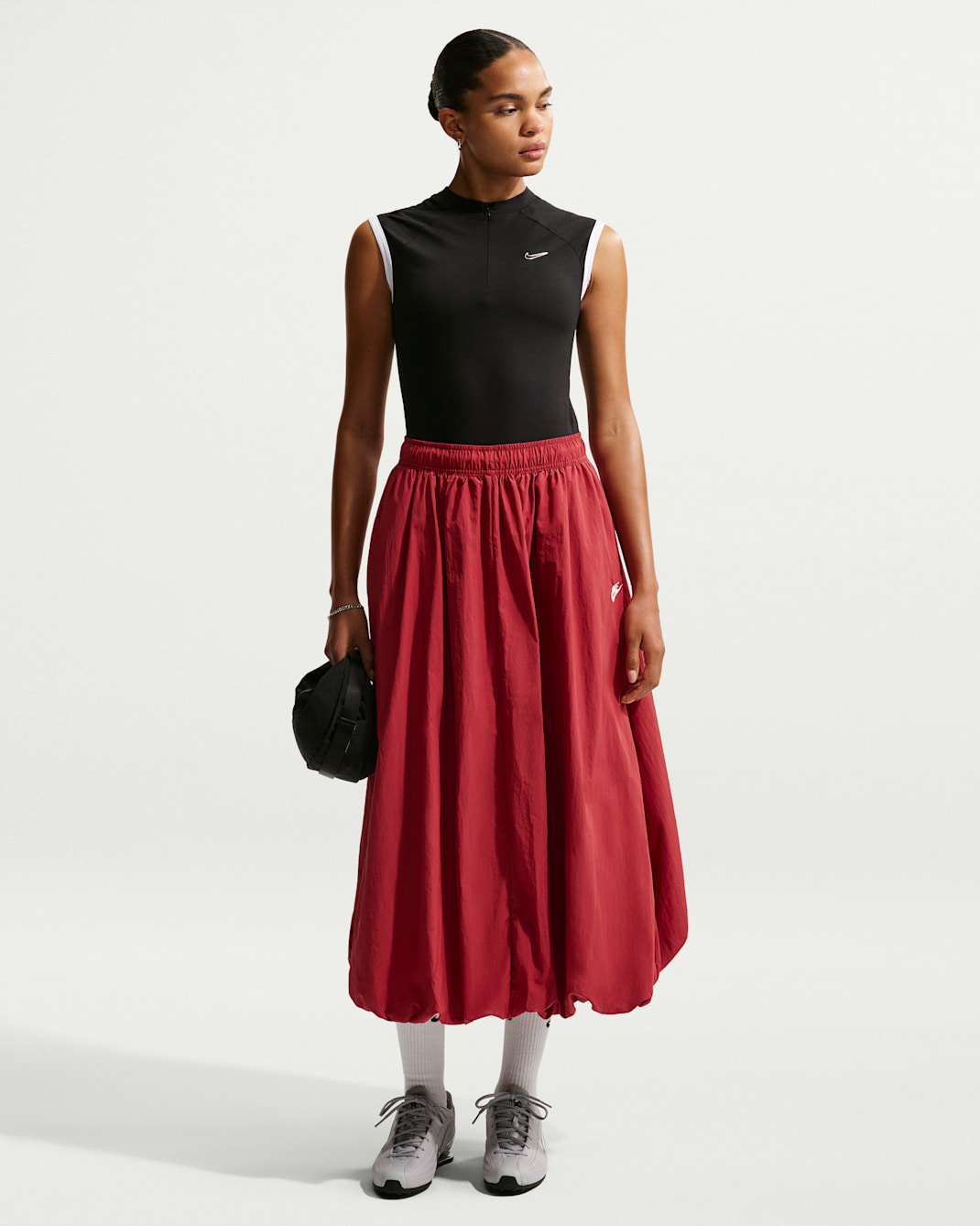 Nike Sportswear Windrunner Women's Skirt - Team Crimson/Chalk