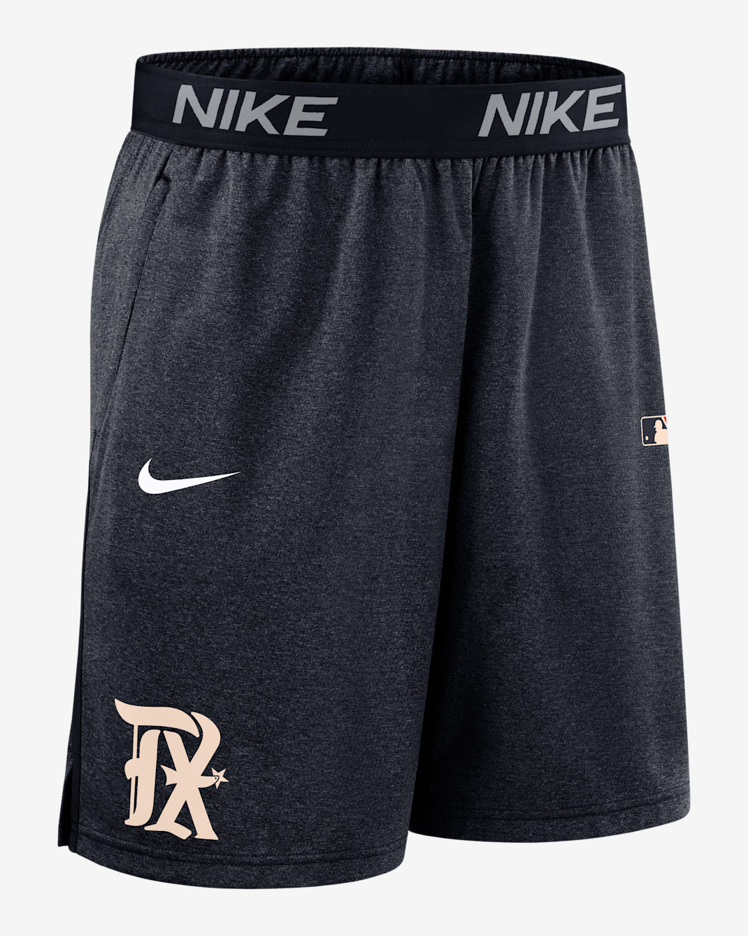 Texas Rangers Authentic Collection City Connect Men's Nike Dri-FIT MLB Shorts - Navy
