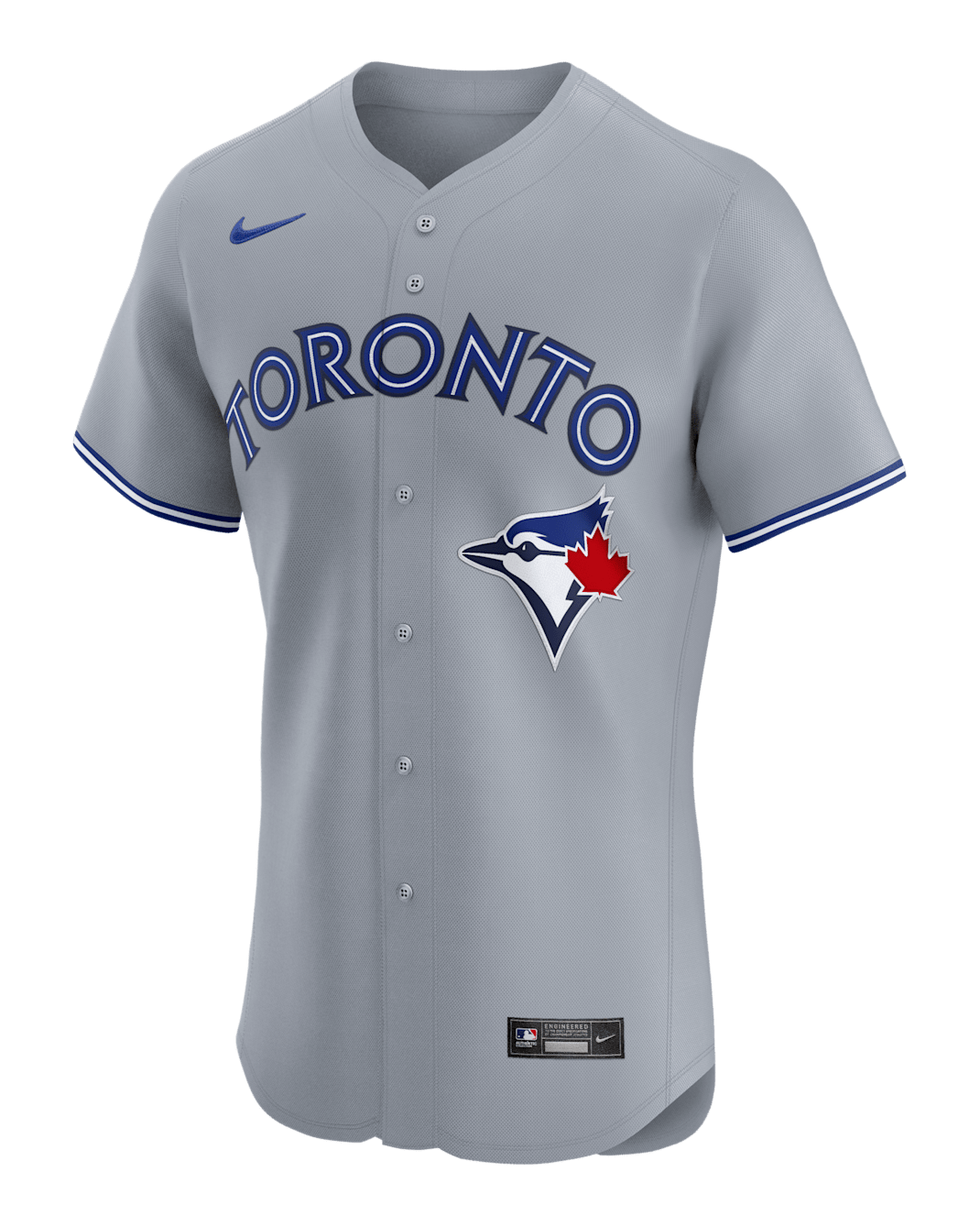 Toronto Blue Jays Men's Nike Dri-FIT ADV MLB Elite Jersey - Grey