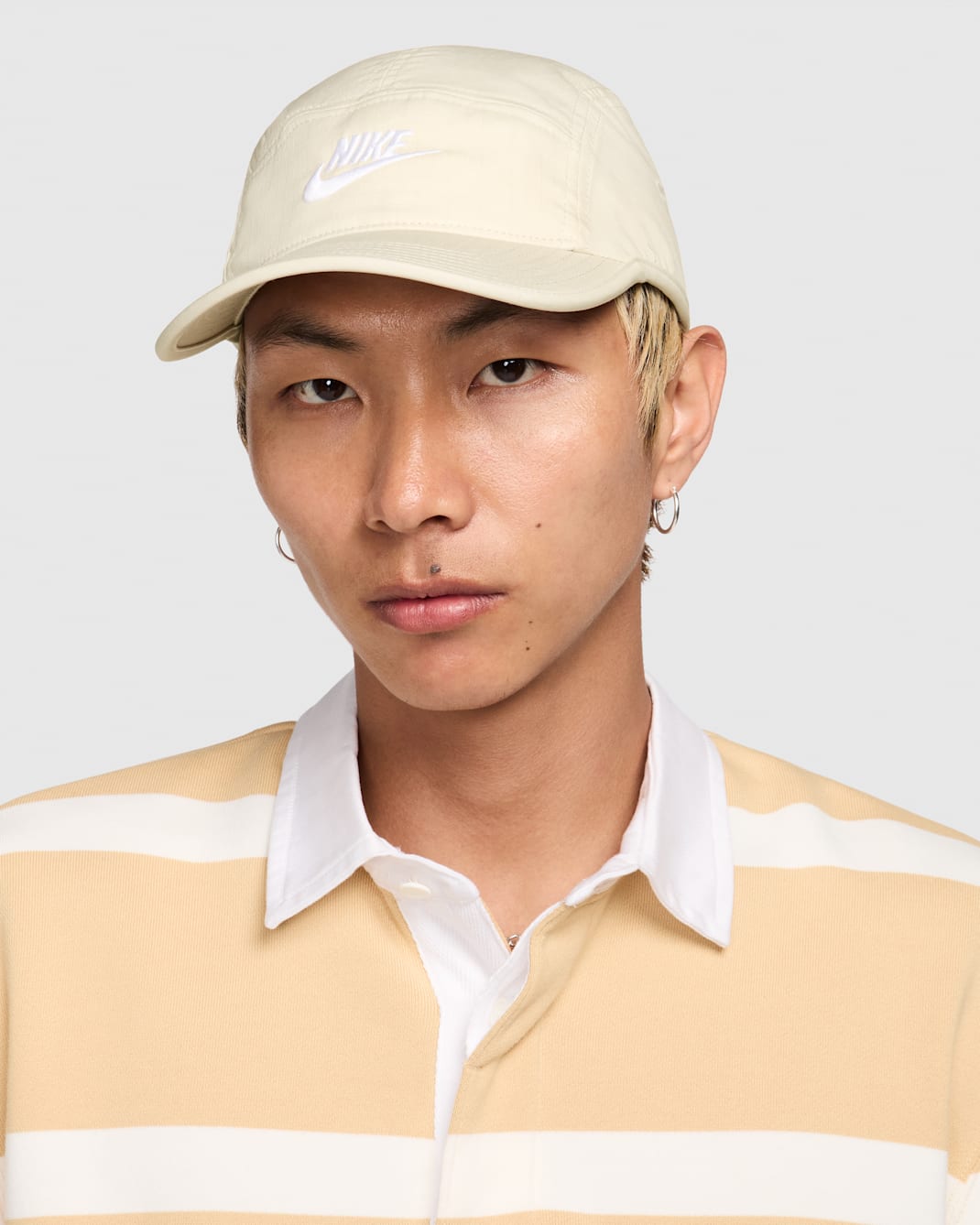 Nike Fly Unstructured Futura Cap - Light Orewood Brown/White