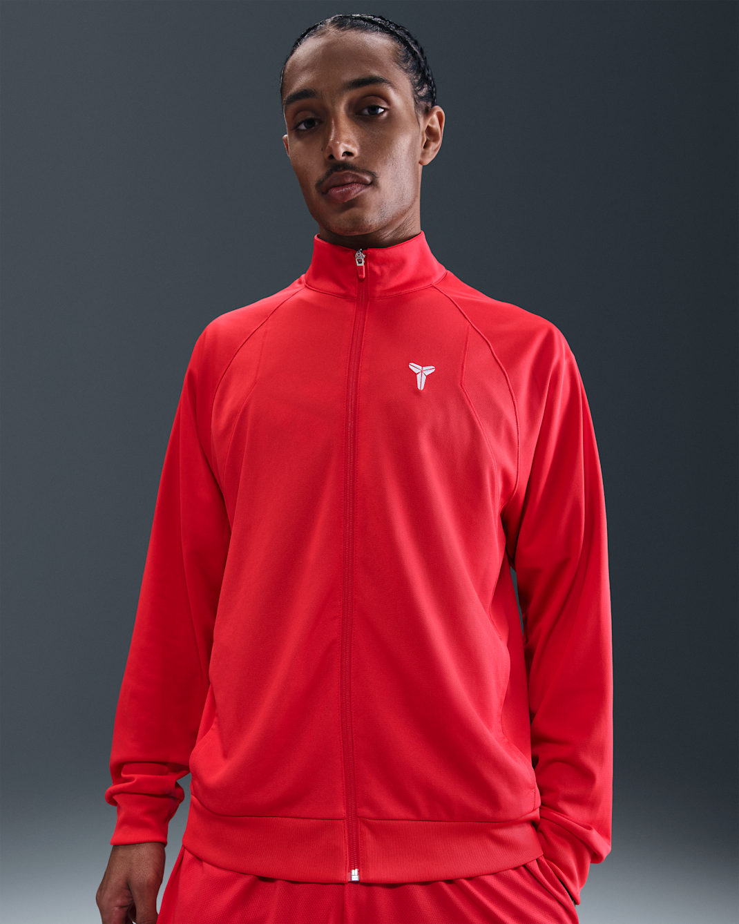 Kobe Dri-FIT Knit Jacket - Light Crimson/Light Crimson/White