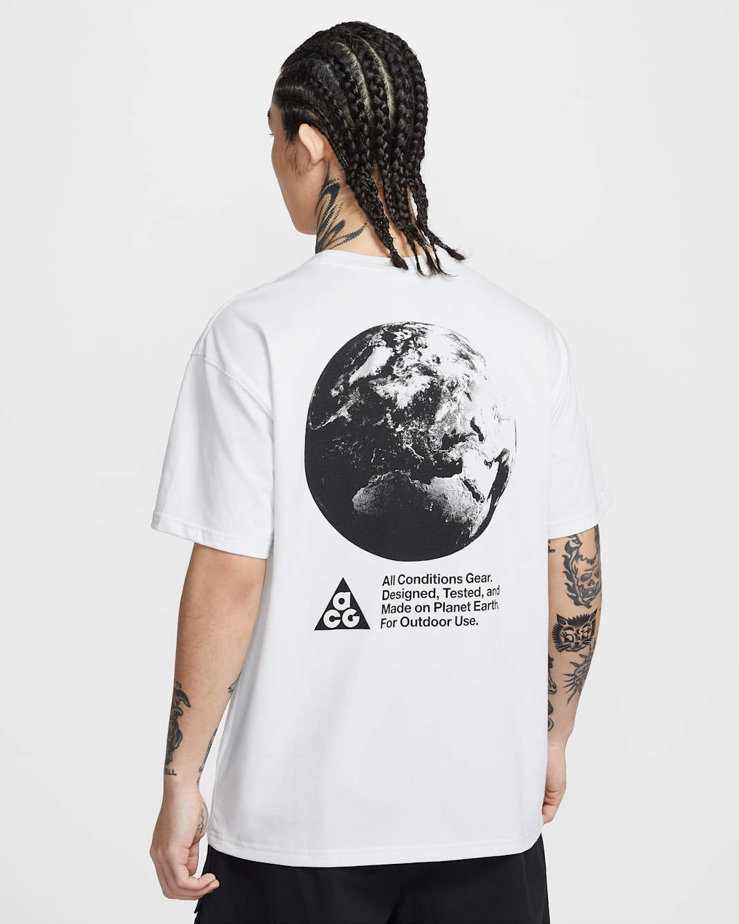 나이키 ACG 남성 드라이 핏 티셔츠 - 서밋 화이트