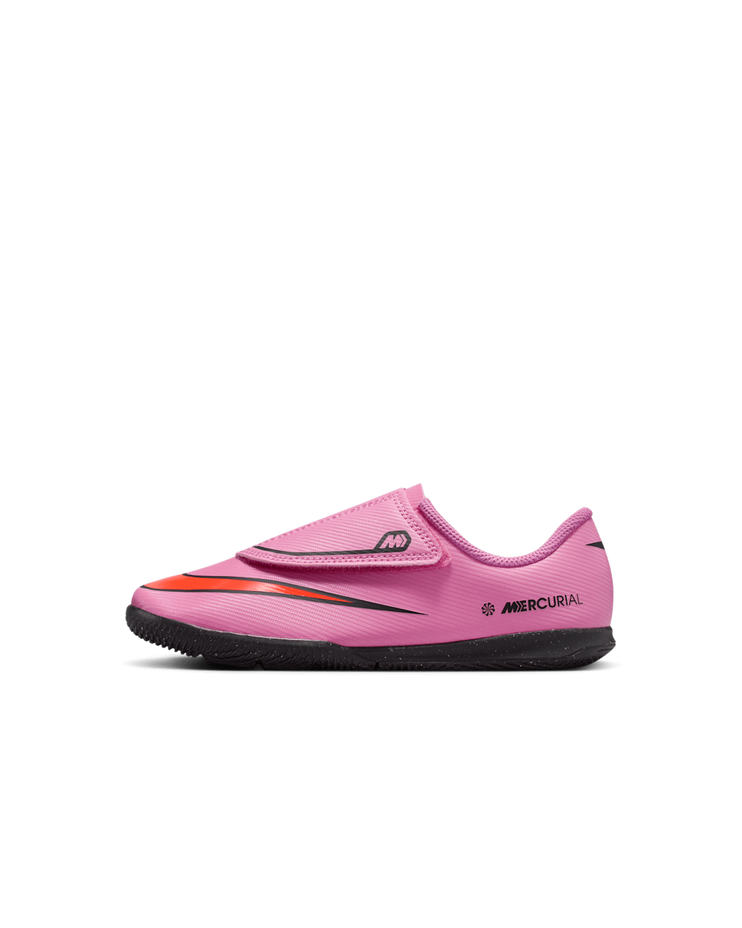 Nike Jr. Mercurial Vapor 16 Club Younger Kids' IC Low-Top Football Shoes - Magic Flamingo/Total Crimson/Black