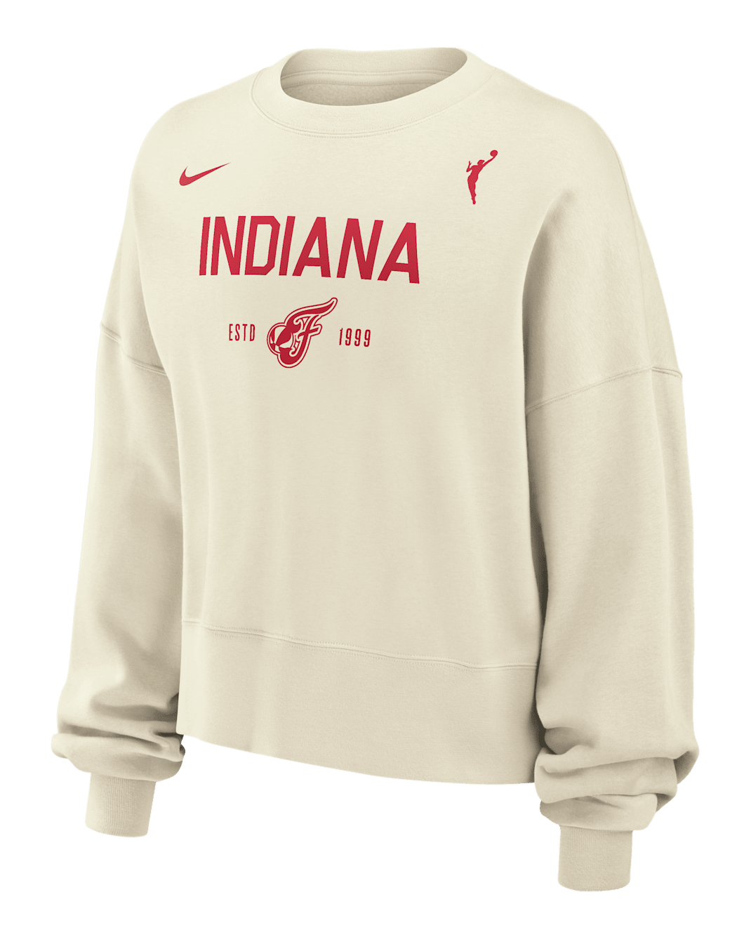 Indiana Fever Phoenix Fleece Women's Nike WNBA Crew-Neck Sweatshirt - Sail