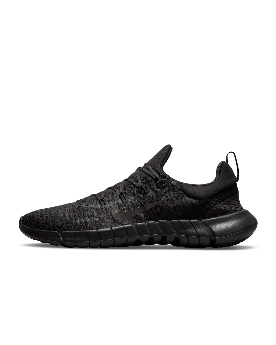 Nike Free Run 5.0 Herren-Straßenlaufschuh - Schwarz/Off Noir/Schwarz