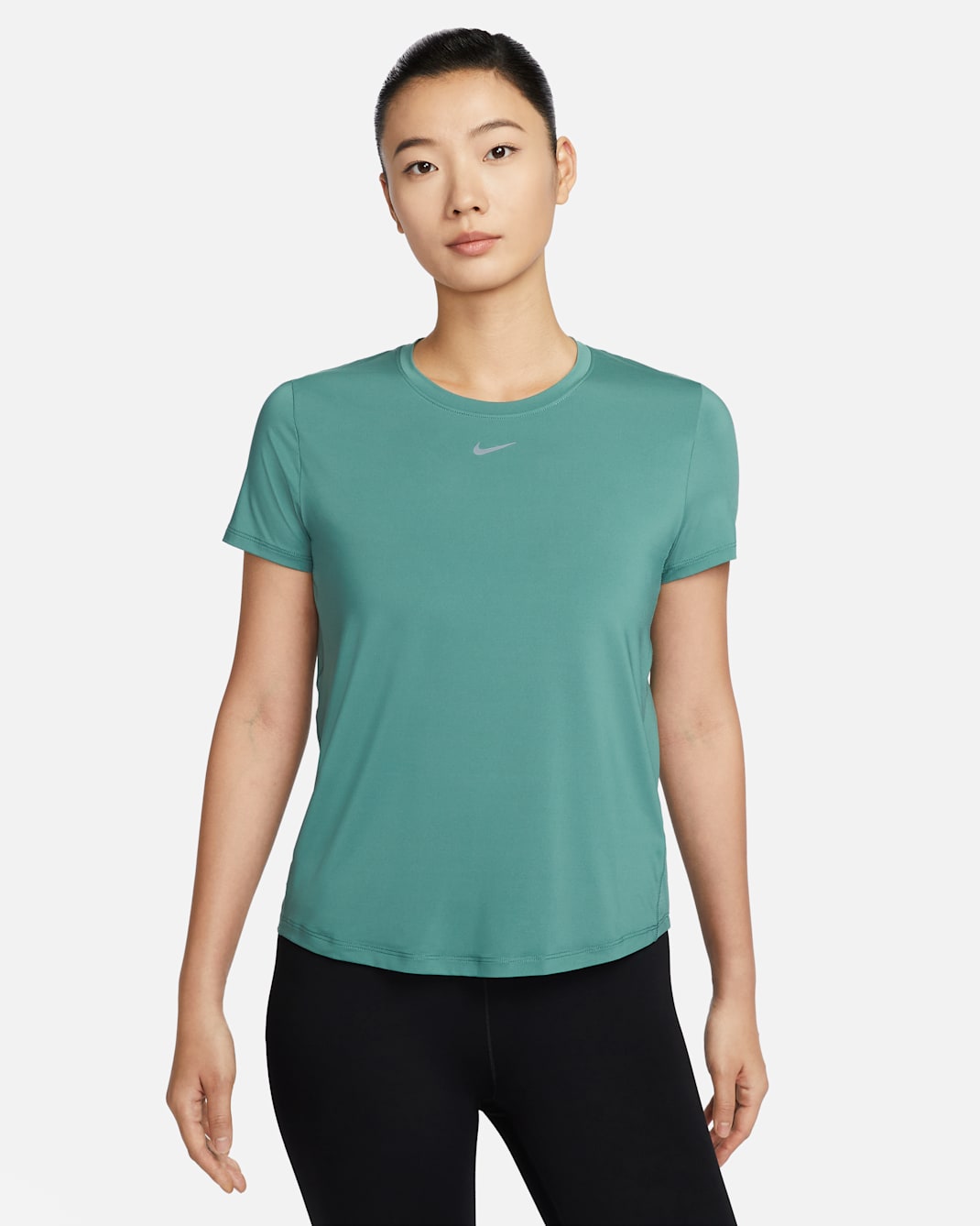 Nike One Classic Women's Dri-FIT Short-Sleeve Top - Bicoastal/Black