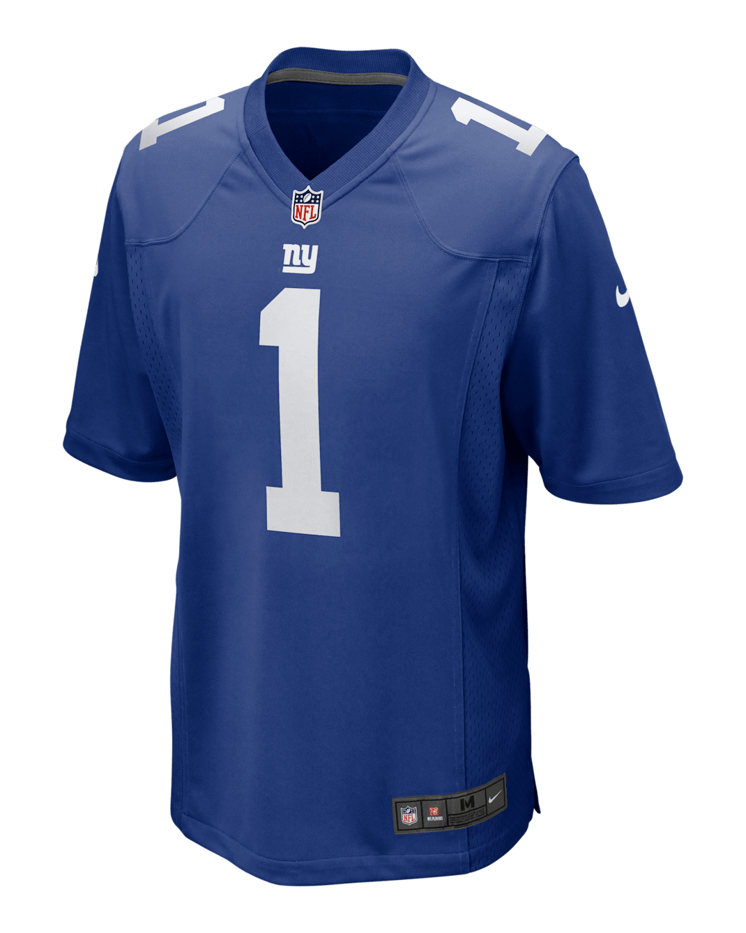 Malik Nabers New York Giants Men's Nike NFL Game Jersey - Rush Blue