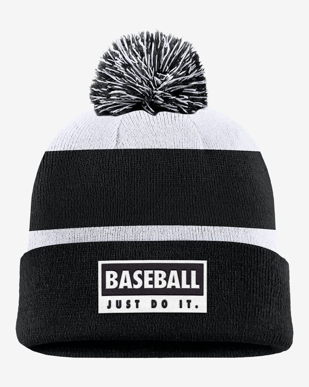 Nike Swoosh Peak Baseball Beanie - Black