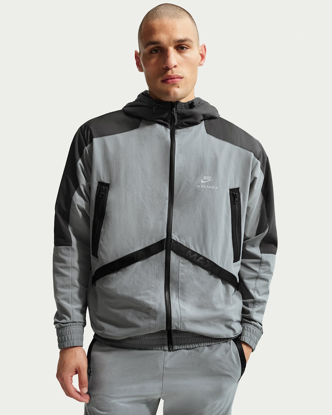 Veste tissée Nike Sportswear Air Max pour Homme - Cool Grey/Anthracite/Noir